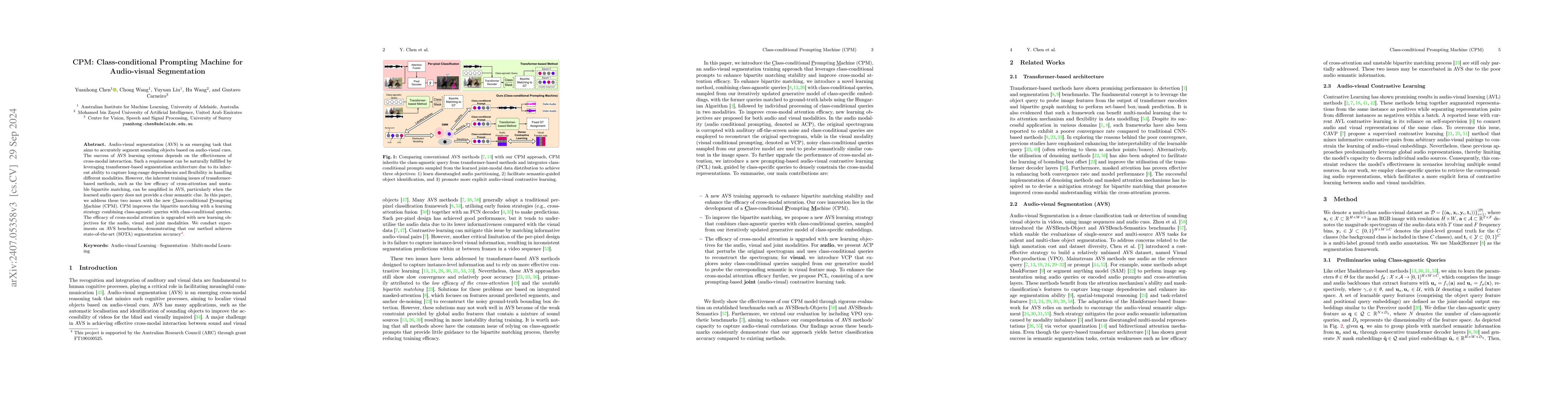 Thumbnail for CPM: Class-conditional Prompting Machine for Audio-visual Segmentation