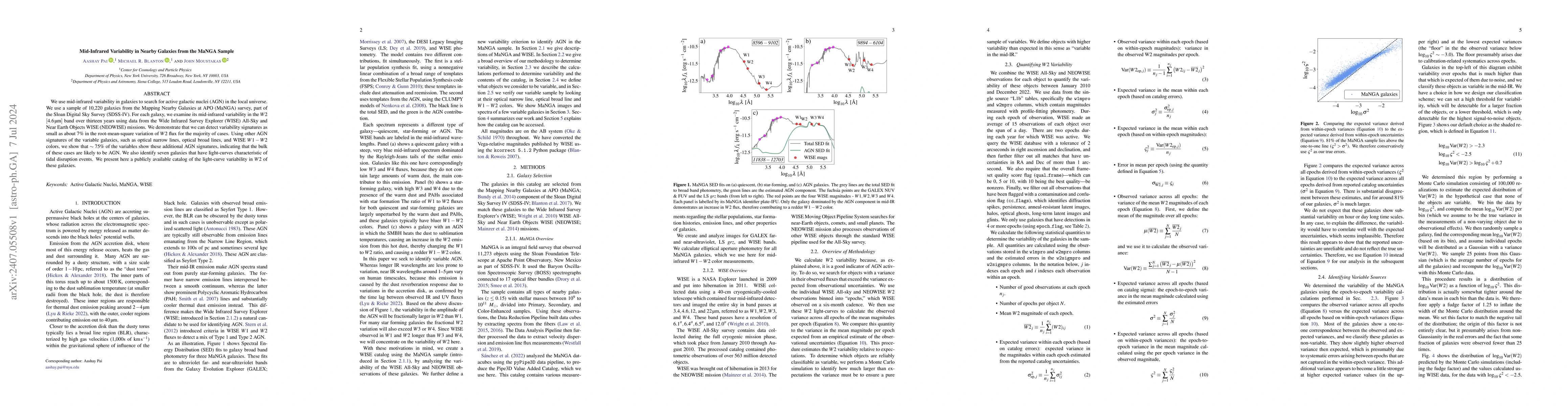 Thumbnail for Mid-Infrared Variability in Nearby Galaxies from the MaNGA Sample