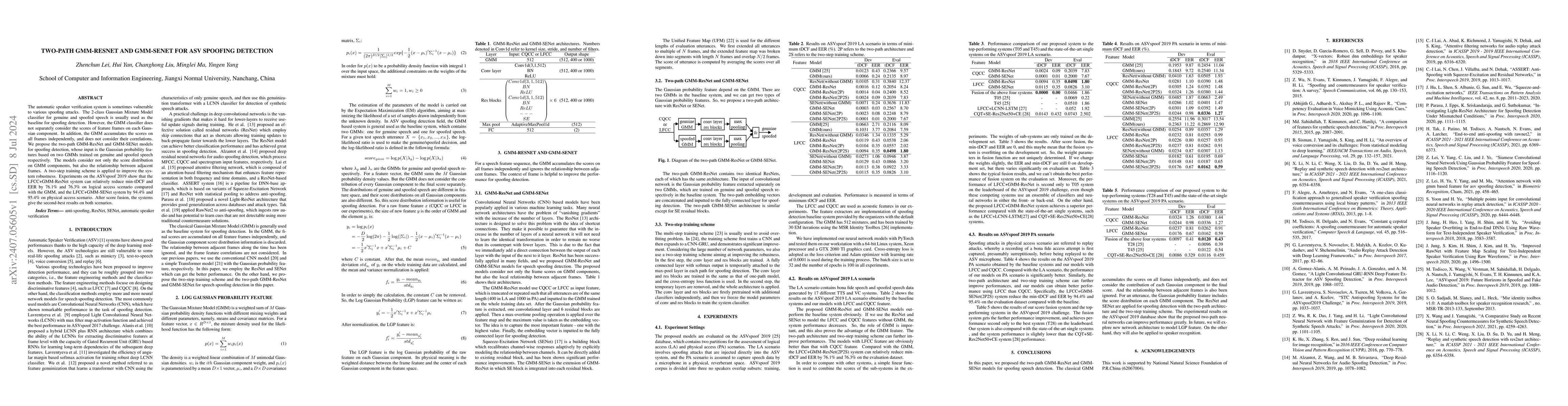 Thumbnail for Two-Path GMM-ResNet and GMM-SENet for ASV Spoofing Detection