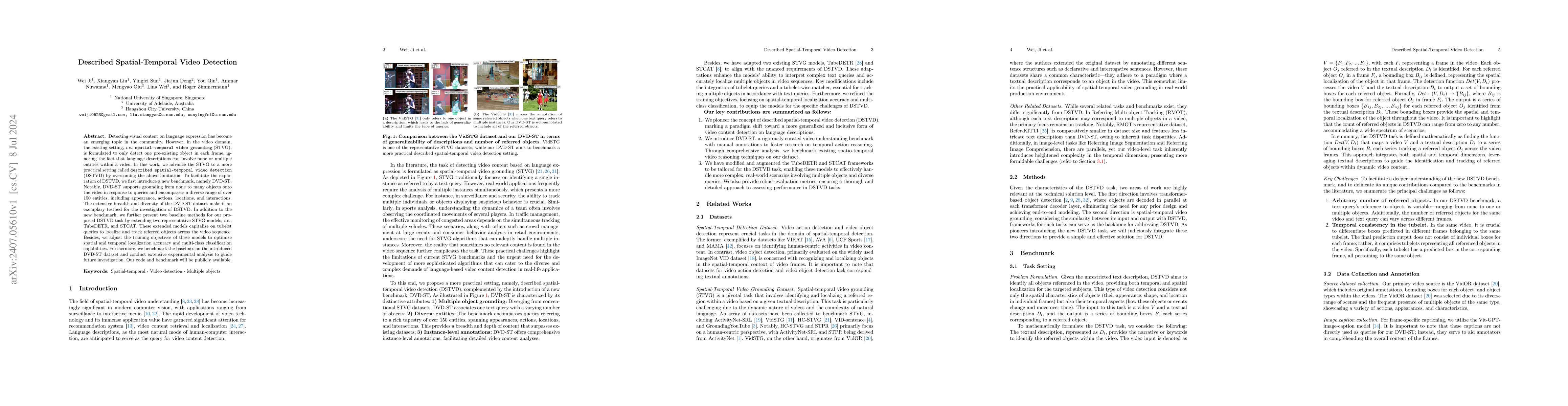 Thumbnail for Described Spatial-Temporal Video Detection