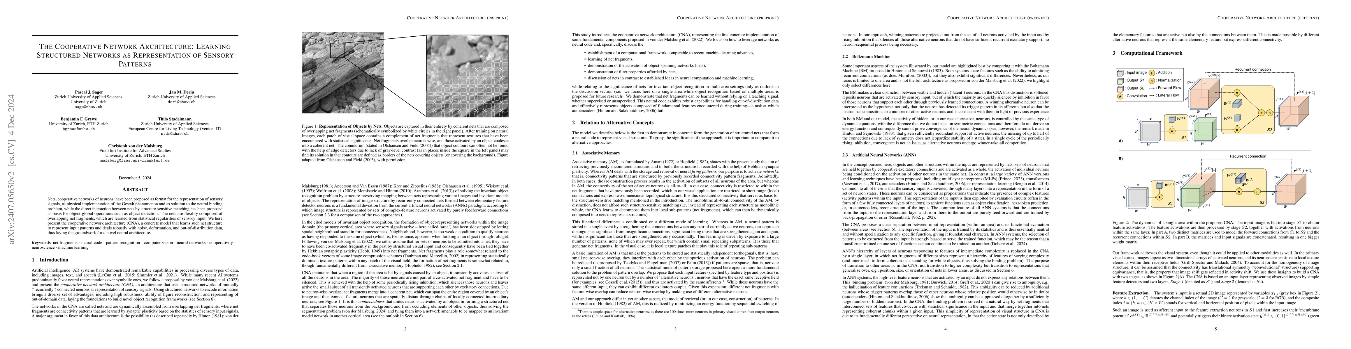 Thumbnail for The Dynamic Net Architecture: Learning Robust and Holistic Visual
  Representations Through Self-Organizing Networks