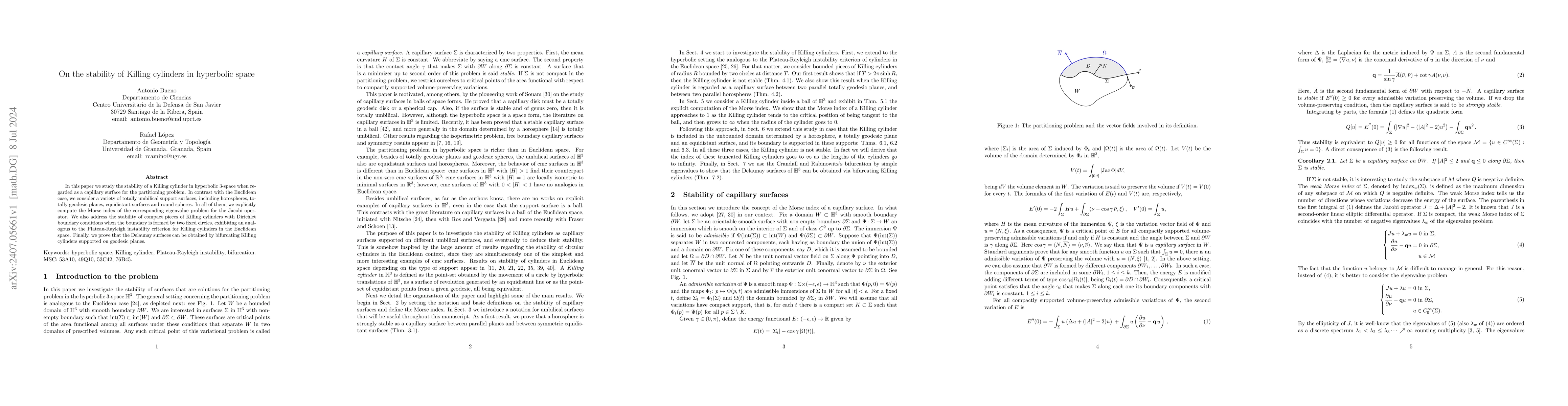 Thumbnail for On the stability of Killing cylinders in hyperbolic space