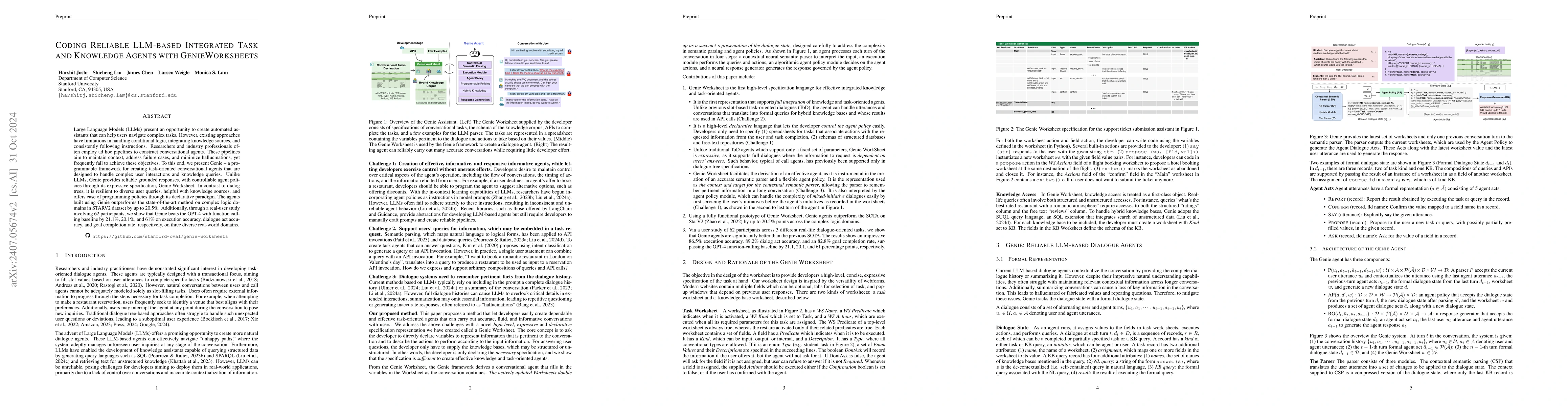 Thumbnail for LLM-Based Open-Domain Integrated Task and Knowledge Assistants with
  Programmable Policies