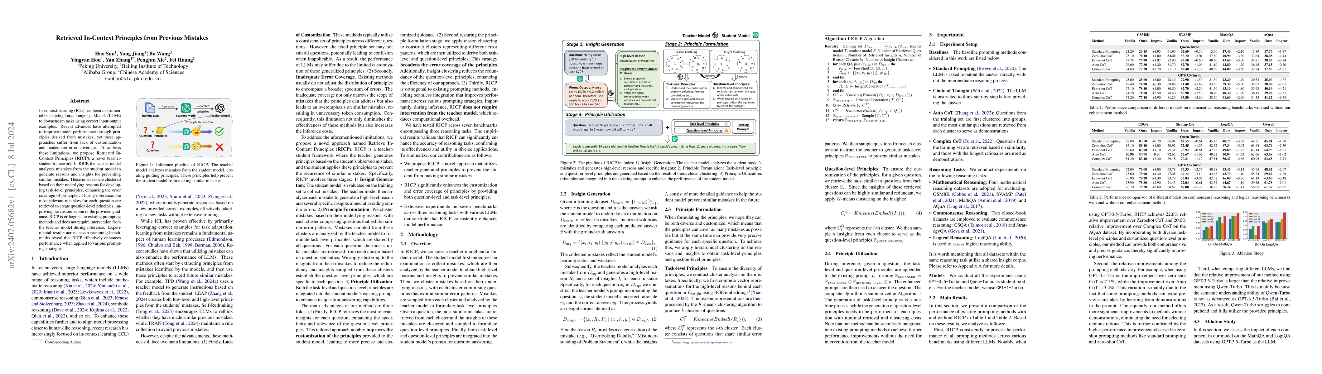 Thumbnail for Retrieved In-Context Principles from Previous Mistakes