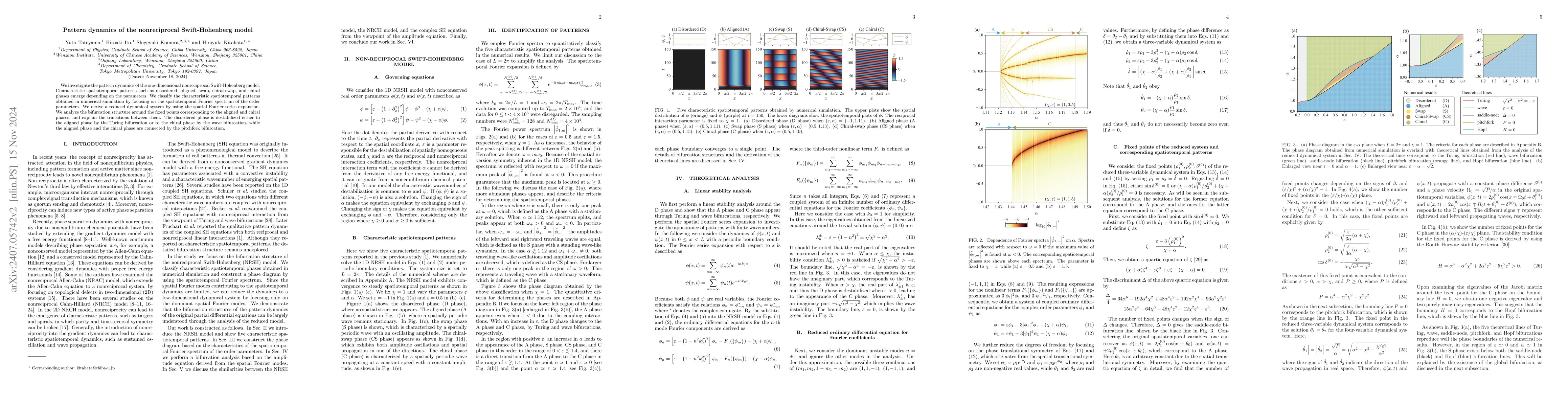 Thumbnail for Pattern dynamics of the nonreciprocal Swift-Hohenberg model