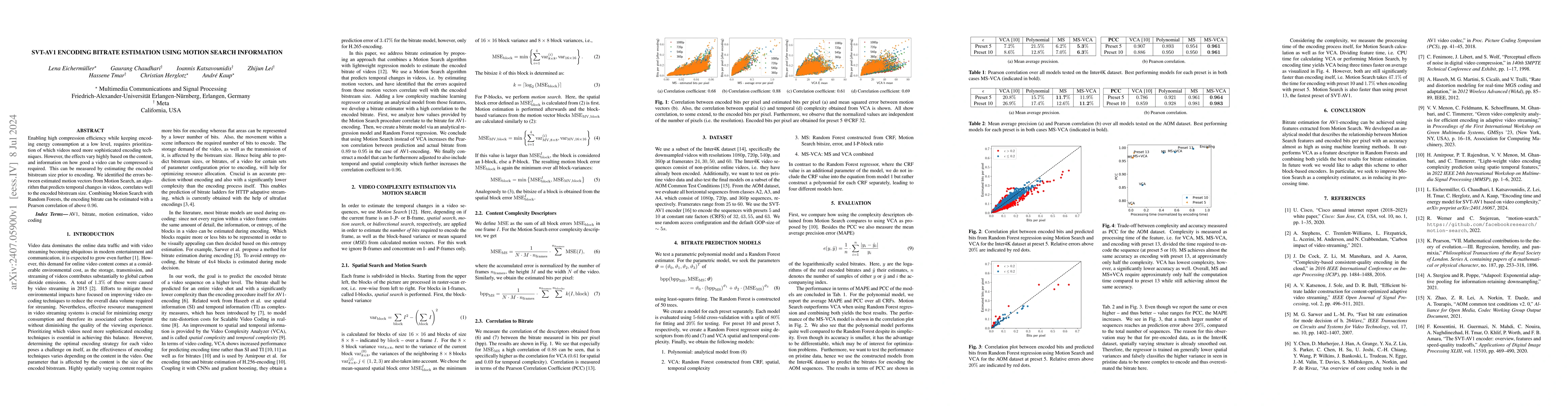 Thumbnail for SVT-AV1 Encoding Bitrate Estimation Using Motion Search Information