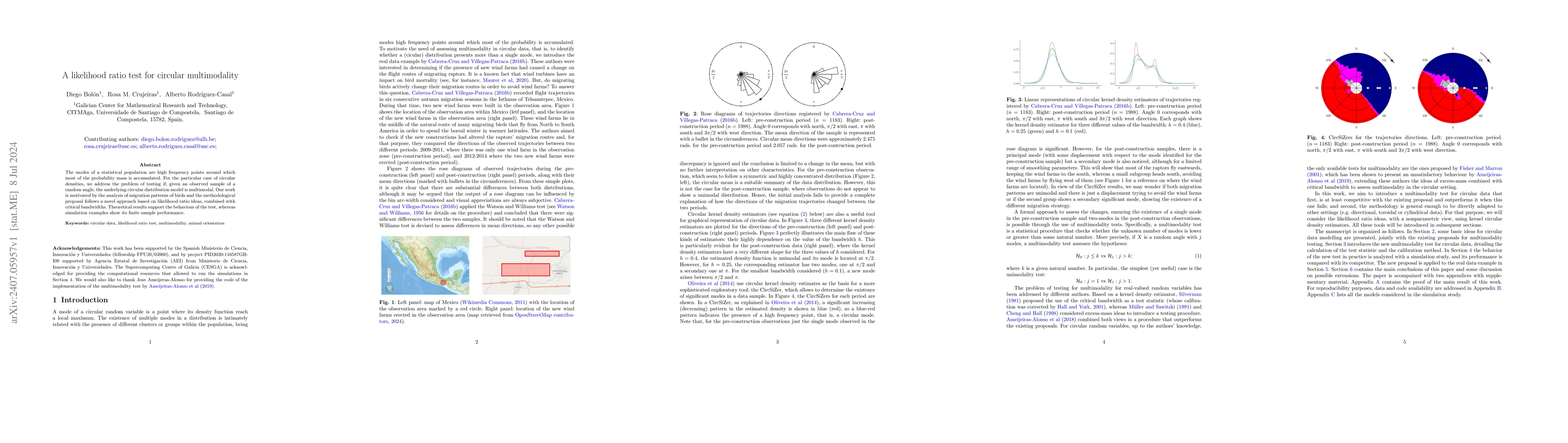Thumbnail for A likelihood ratio test for circular multimodality
