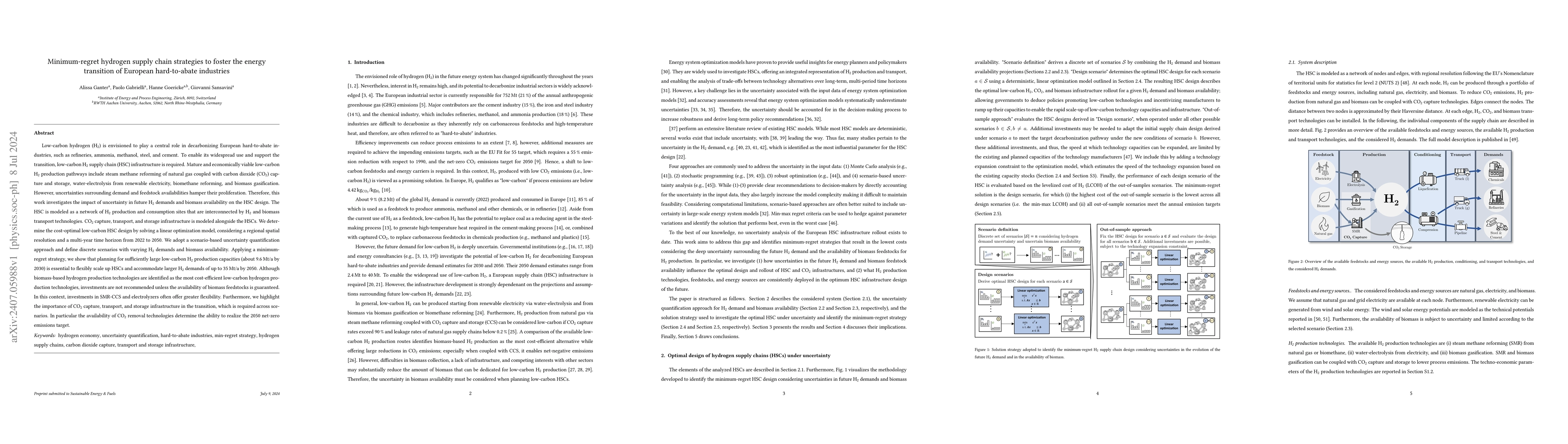 Thumbnail for Minimum-regret hydrogen supply chain strategies to foster the energy
  transition of European hard-to-abate industries