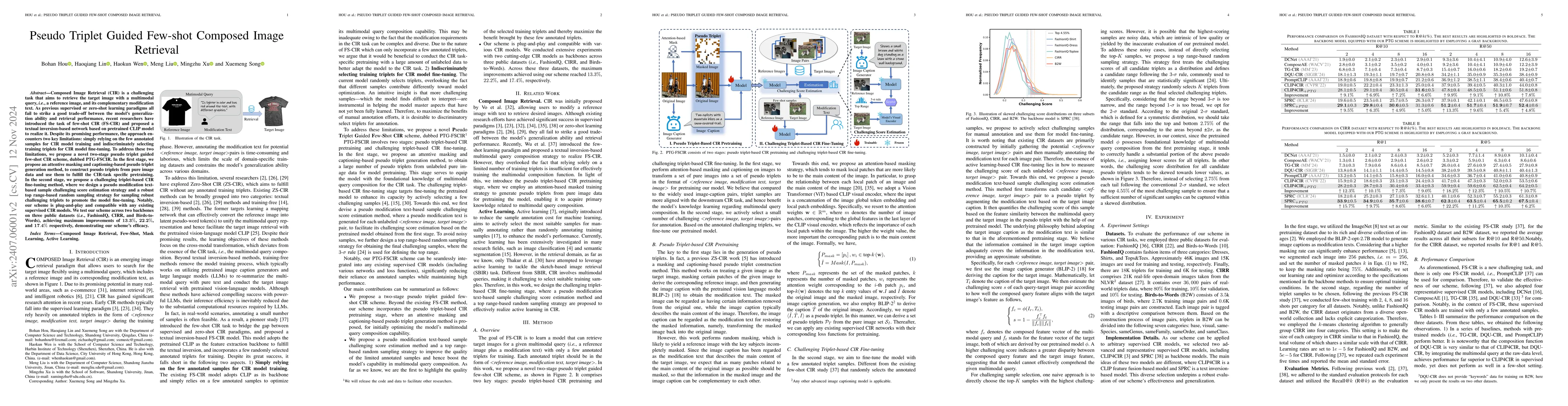 Thumbnail for Pseudo-triplet Guided Few-shot Composed Image Retrieval