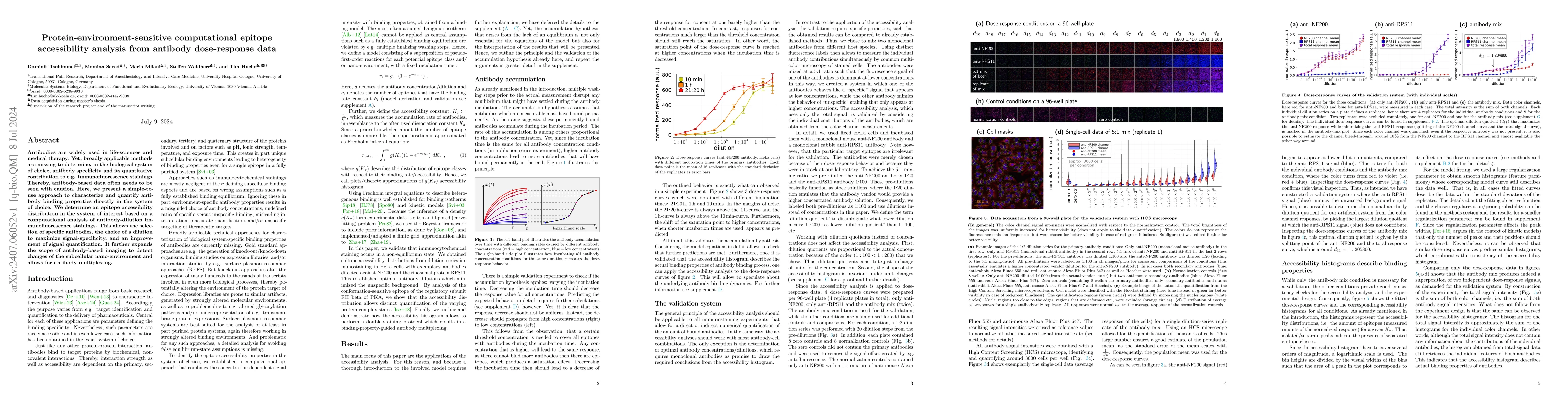 Thumbnail for Protein-environment-sensitive computational epitope accessibility
  analysis from antibody dose-response data