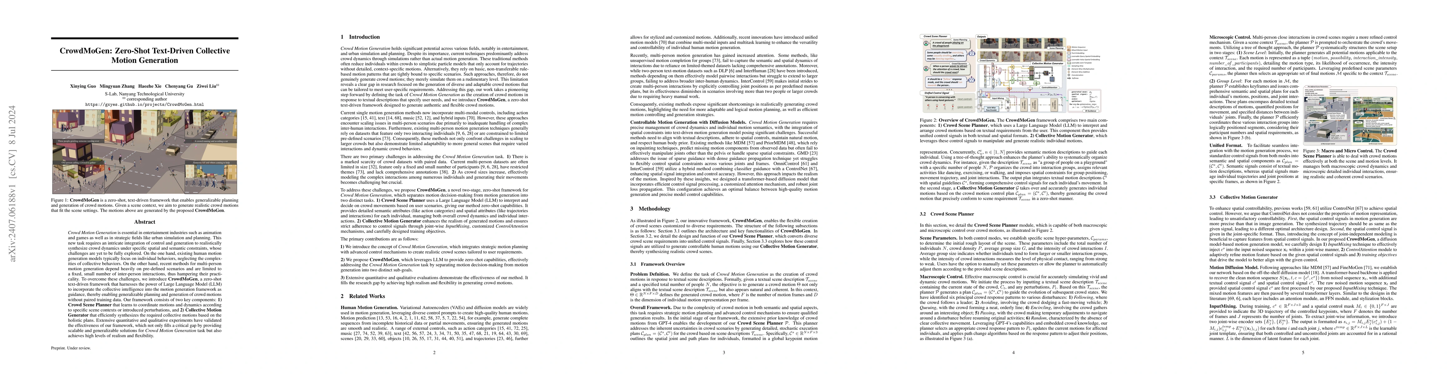 Thumbnail for CrowdMoGen: Zero-Shot Text-Driven Collective Motion Generation