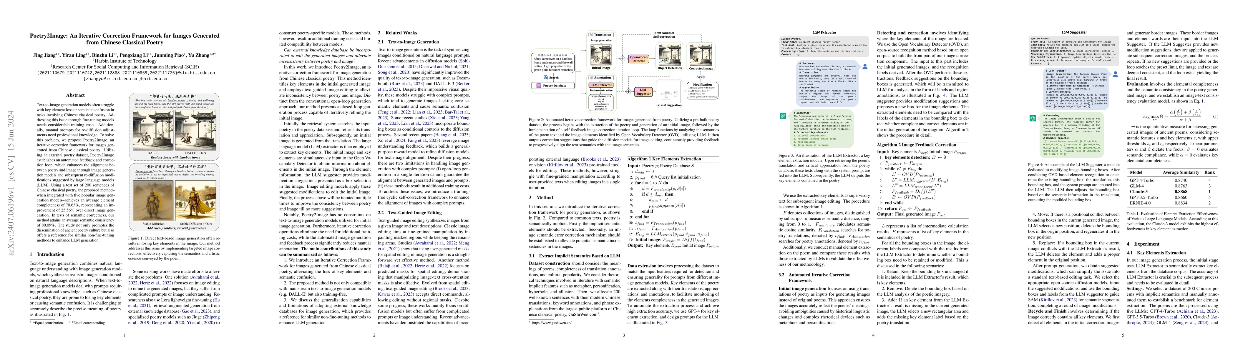 Thumbnail for Poetry2Image: An Iterative Correction Framework for Images Generated
  from Chinese Classical Poetry