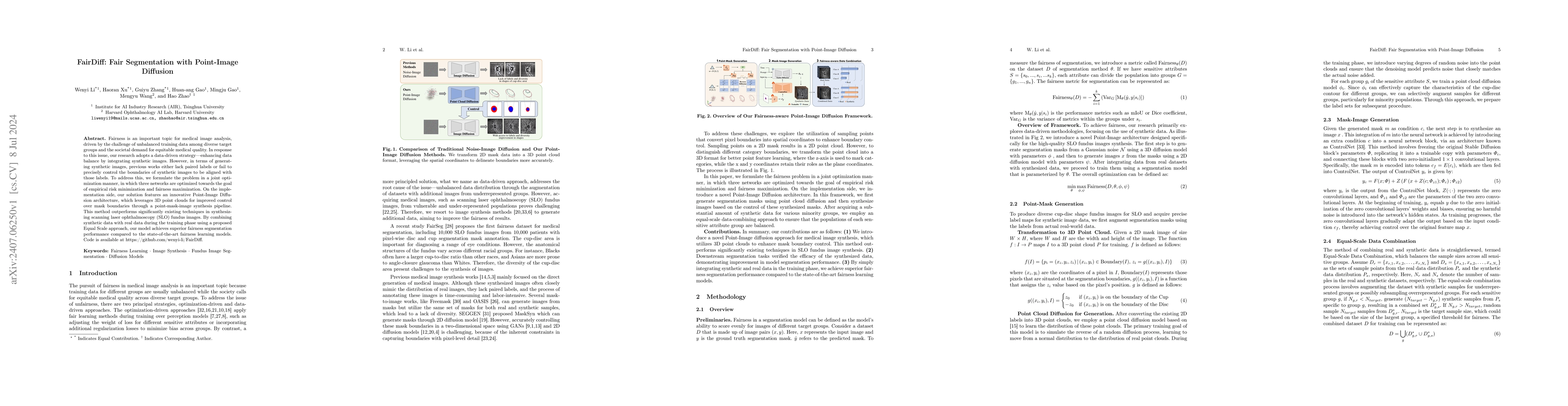 Thumbnail for FairDiff: Fair Segmentation with Point-Image Diffusion