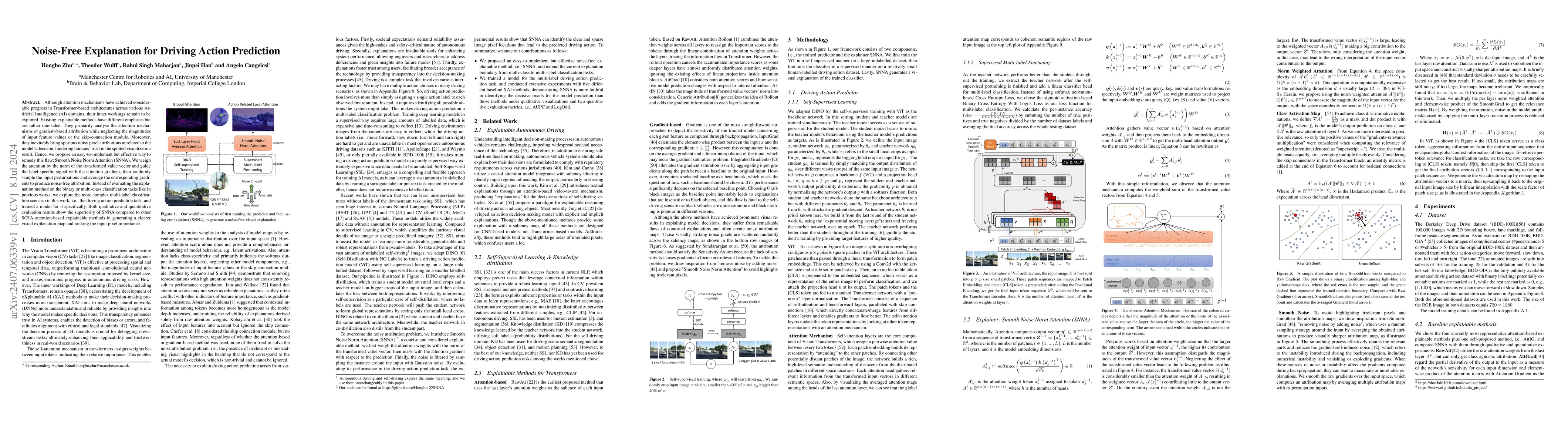 Thumbnail for Noise-Free Explanation for Driving Action Prediction