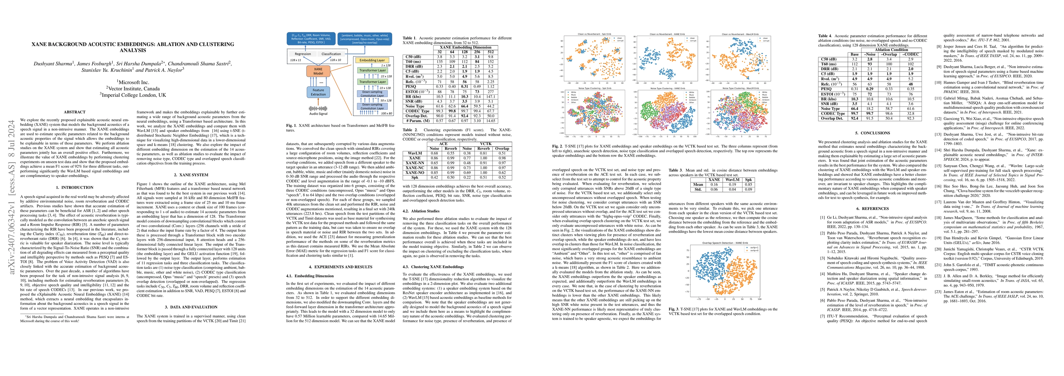 Thumbnail for XANE Background Acoustic Embeddings: Ablation and Clustering Analysis
