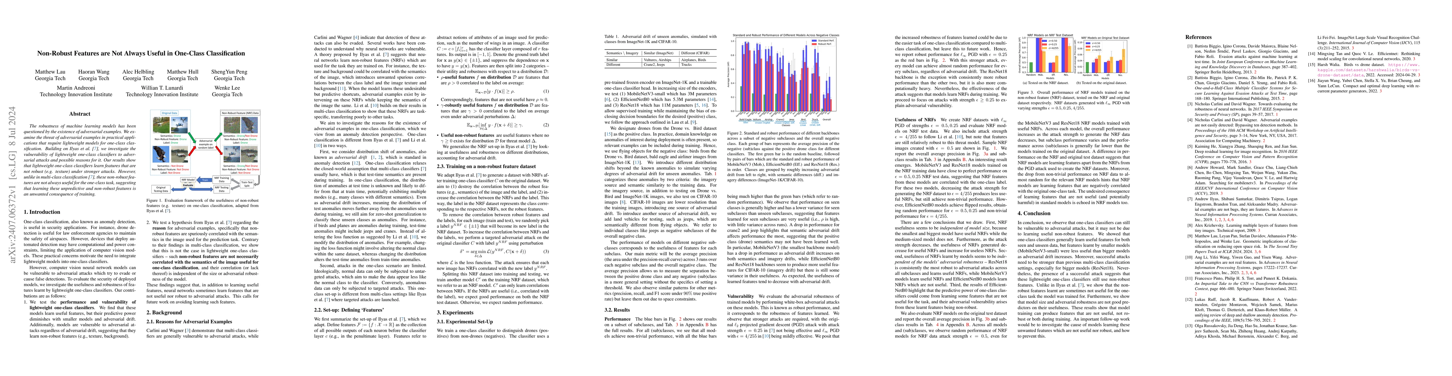 Thumbnail for Non-Robust Features are Not Always Useful in One-Class Classification