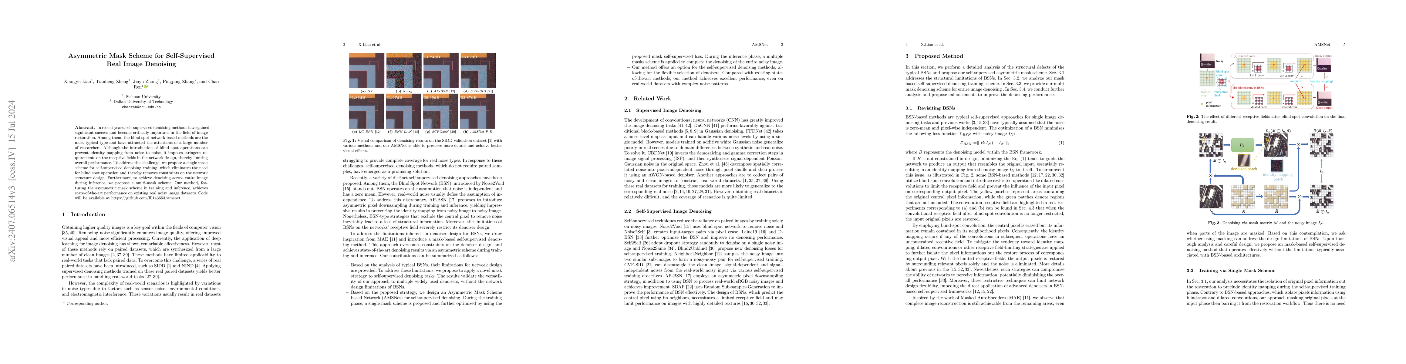 Thumbnail for Asymmetric Mask Scheme for Self-Supervised Real Image Denoising