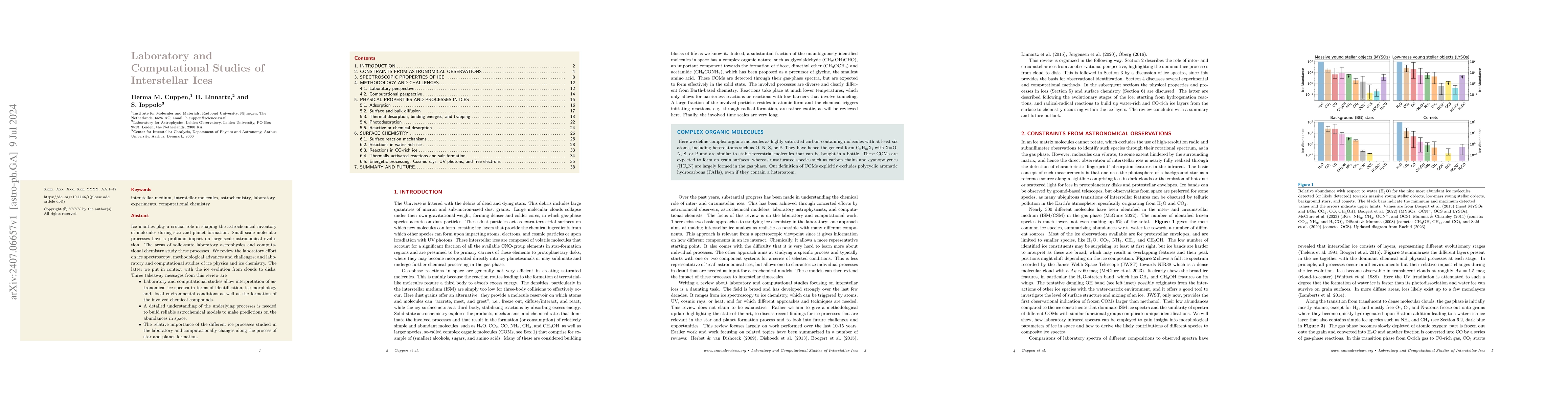 Thumbnail for Laboratory and Computational Studies of Interstellar Ices