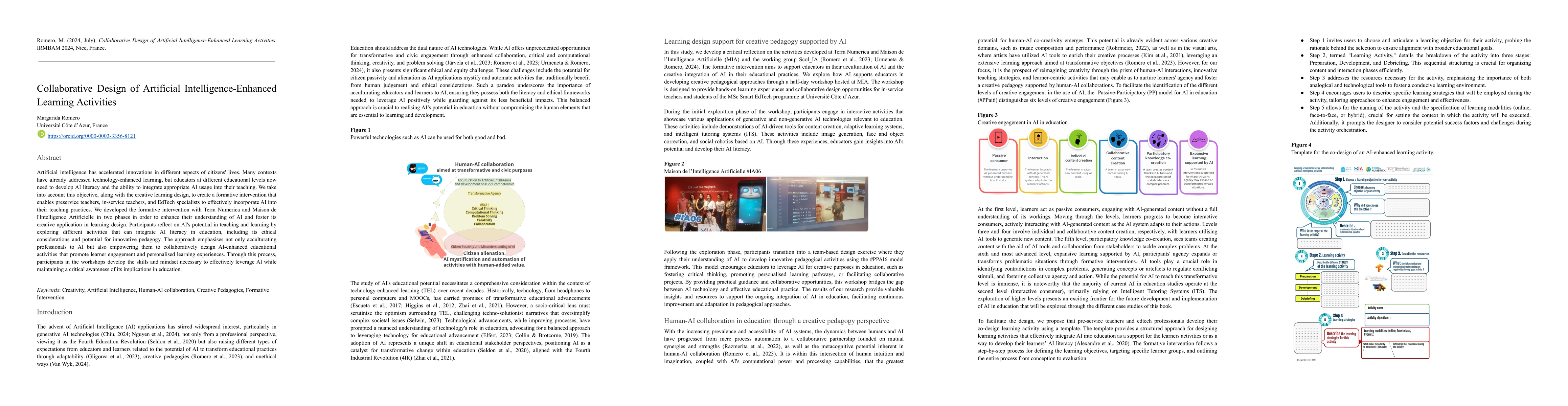 Thumbnail for Collaborative Design of AI-Enhanced Learning Activities