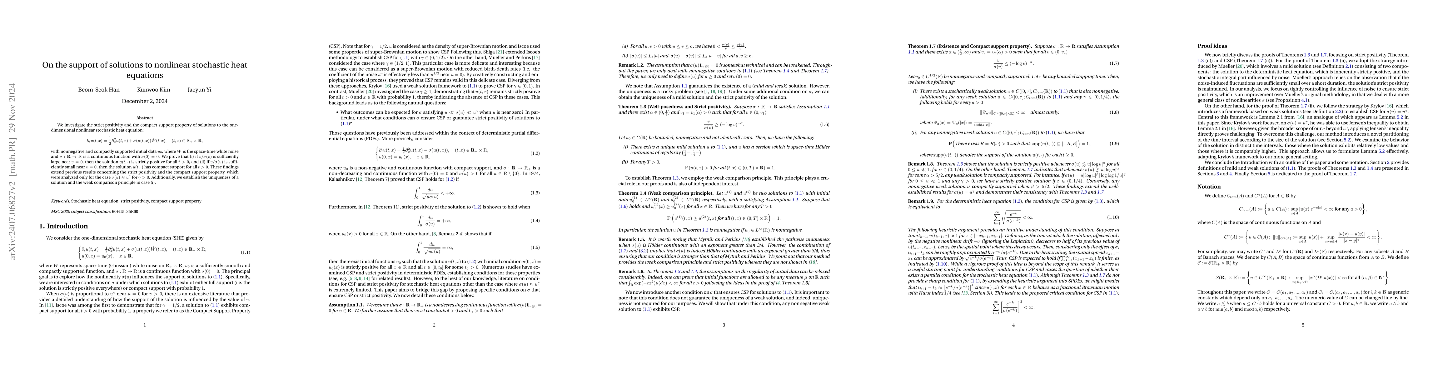 Thumbnail for On the support of solutions to nonlinear stochastic heat equations