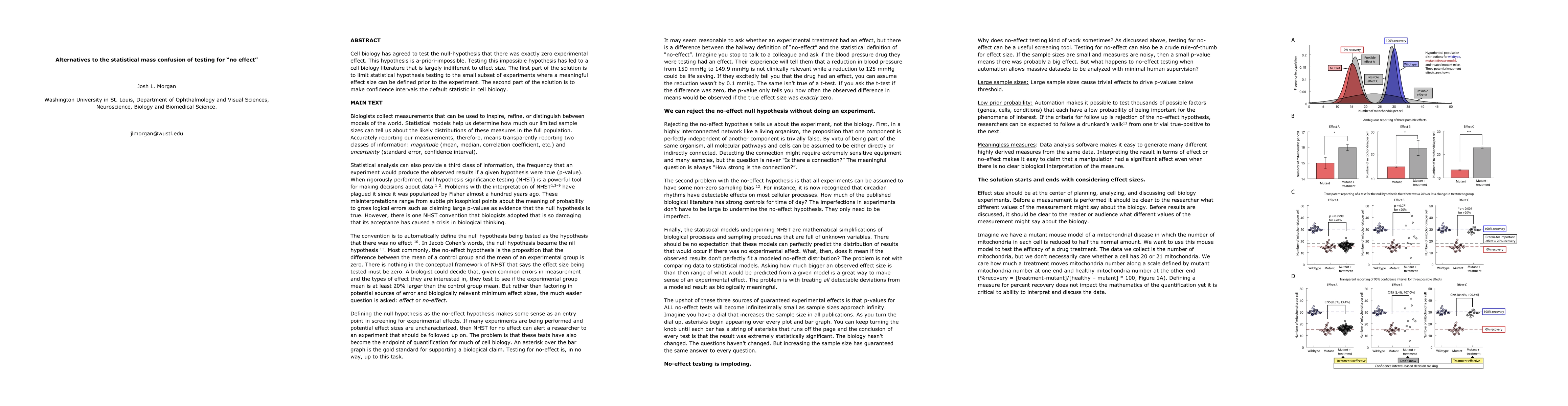 Thumbnail for Alternatives to the statistical mass confusion of testing for no-effect