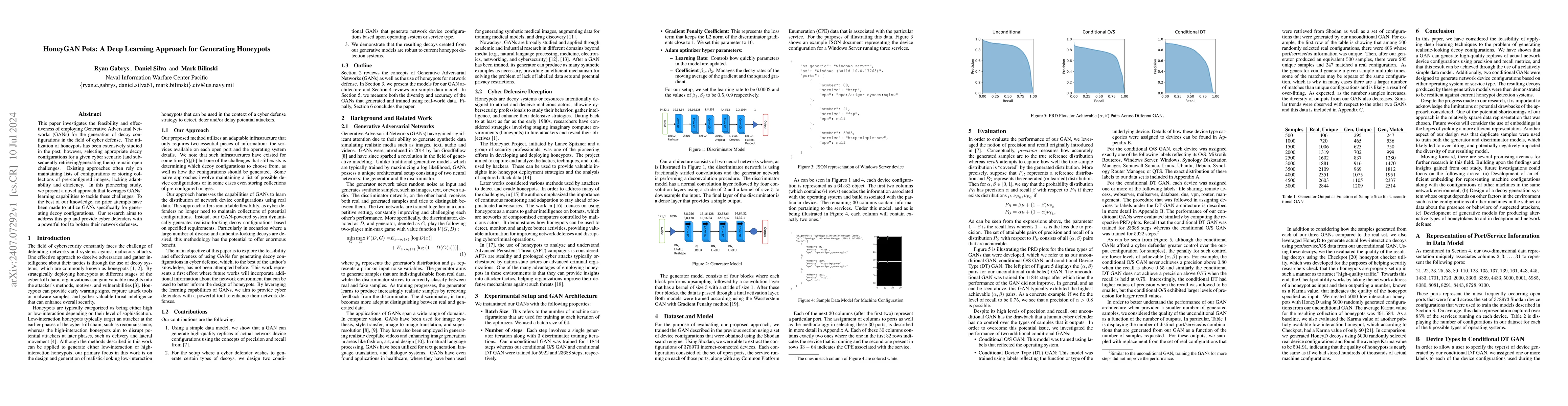 Thumbnail for HoneyGAN Pots: A Deep Learning Approach for Generating Honeypots