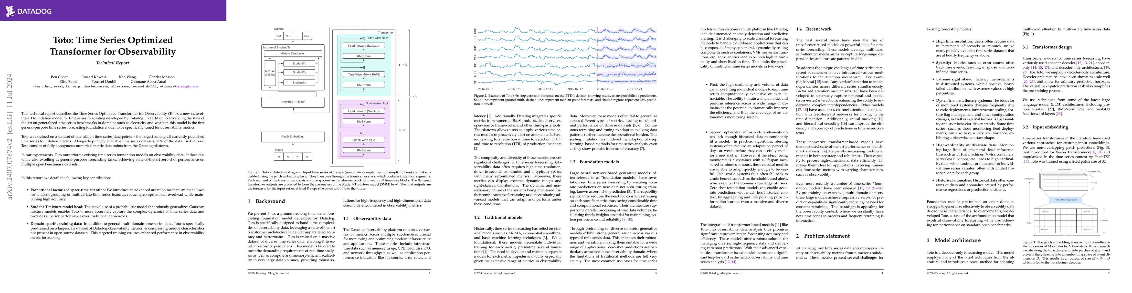Thumbnail for Toto: Time Series Optimized Transformer for Observability