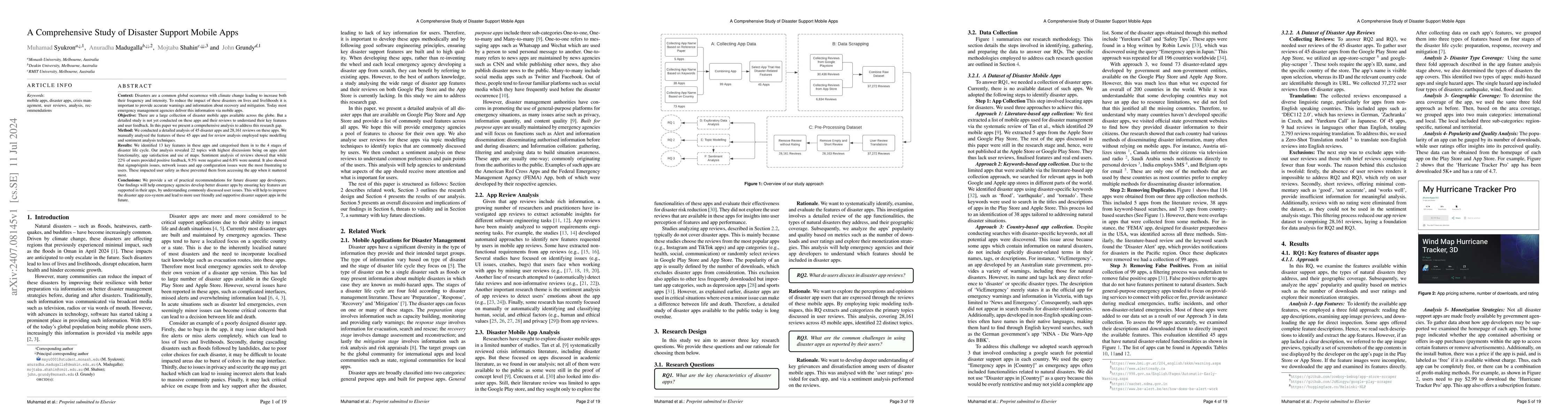Thumbnail for A Comprehensive Study of Disaster Support Mobile Apps