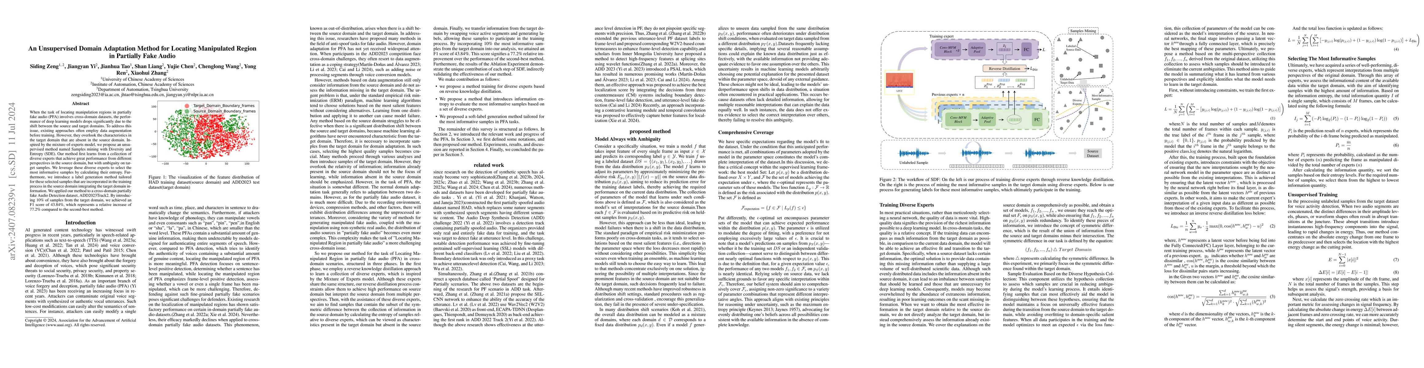Thumbnail for An Unsupervised Domain Adaptation Method for Locating Manipulated Region
  in partially fake Audio