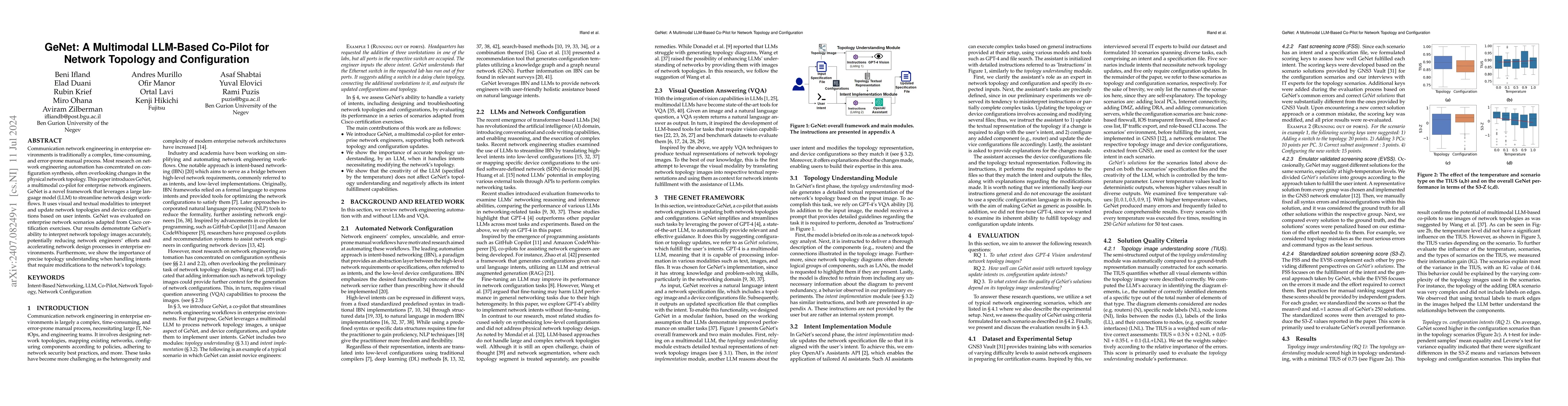 Thumbnail for GeNet: A Multimodal LLM-Based Co-Pilot for Network Topology and
  Configuration