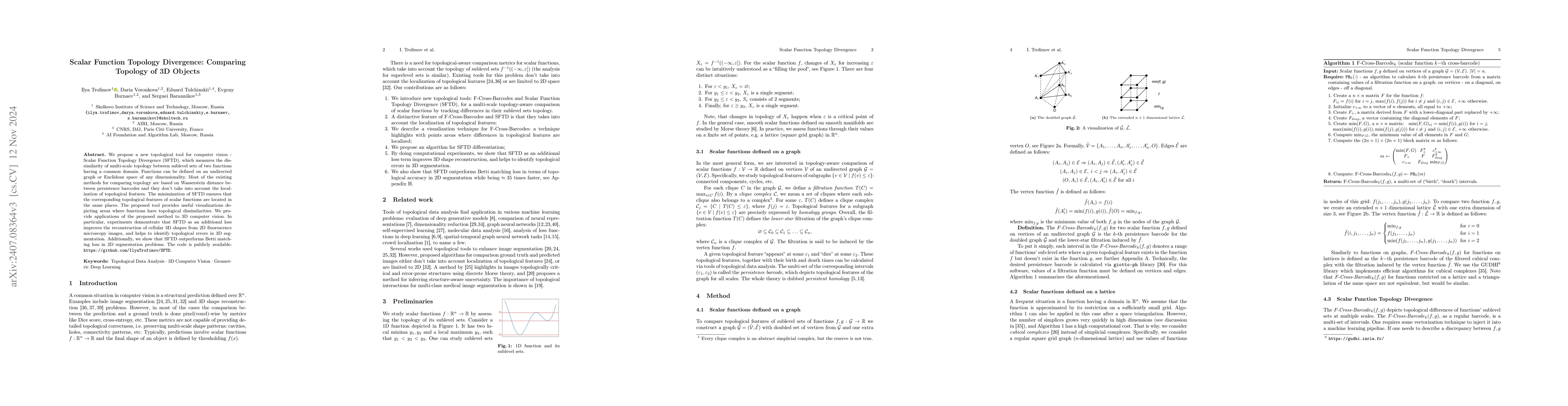 Thumbnail for Scalar Function Topology Divergence: Comparing Topology of 3D Objects