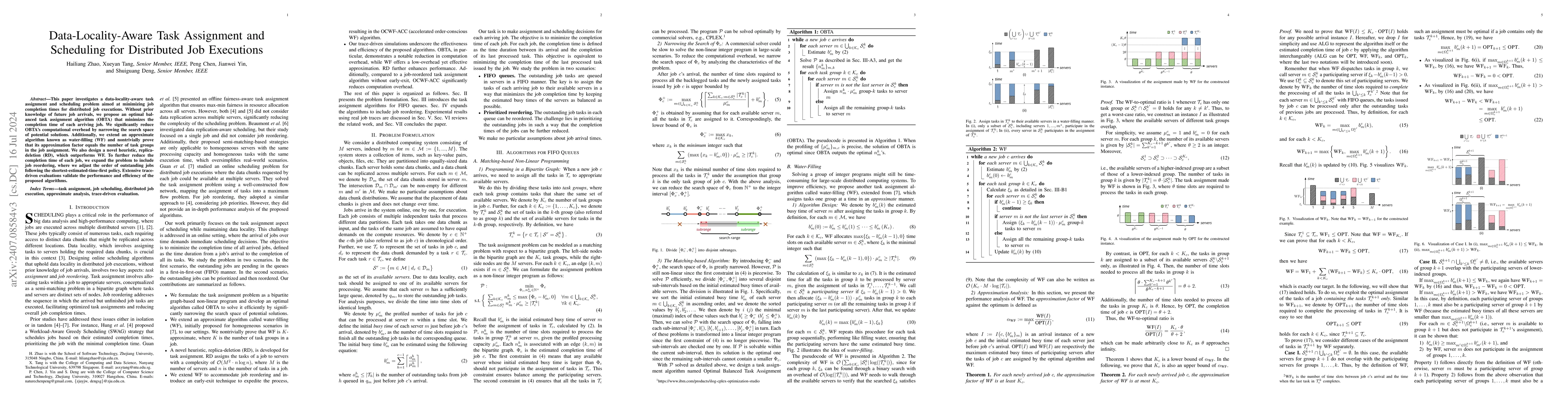 Thumbnail for Data-Locality-Aware Task Assignment and Scheduling for Distributed Job
  Executions