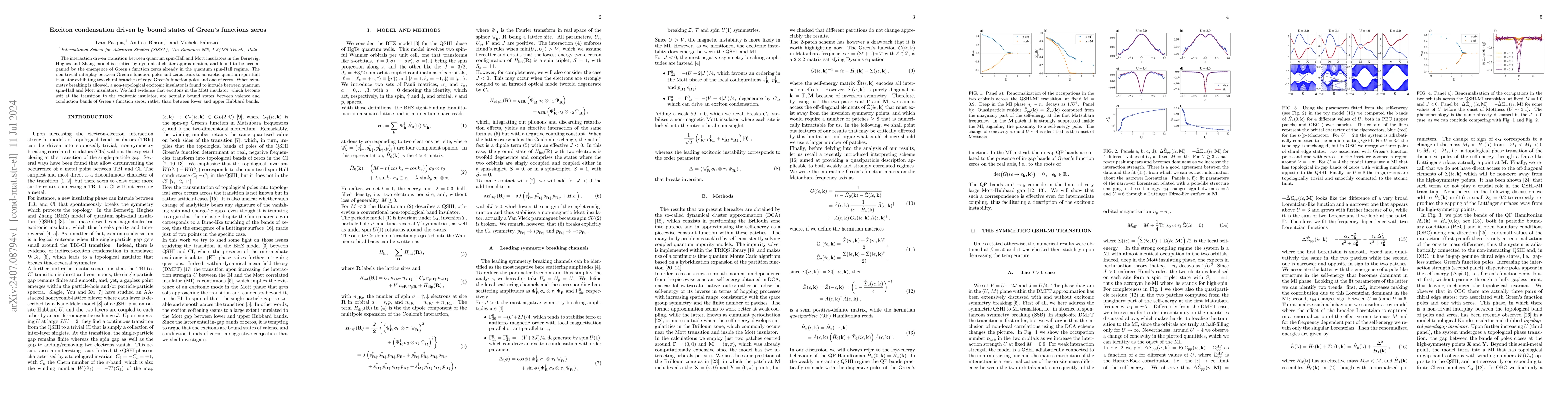 Thumbnail for Exciton condensation driven by bound states of Green's functions zeros