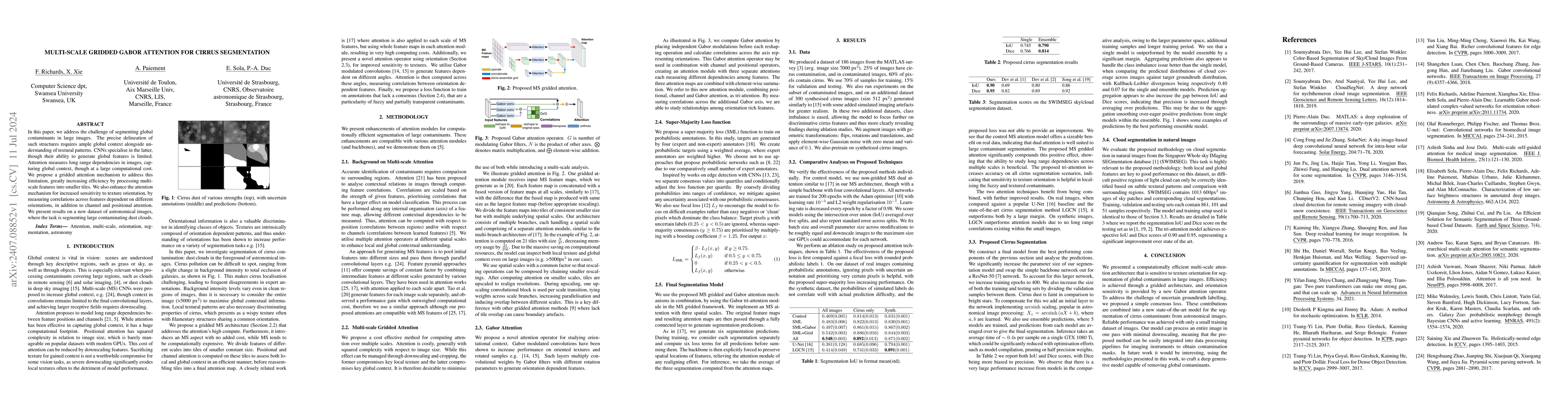 Thumbnail for Multi-scale gridded Gabor attention for cirrus segmentation