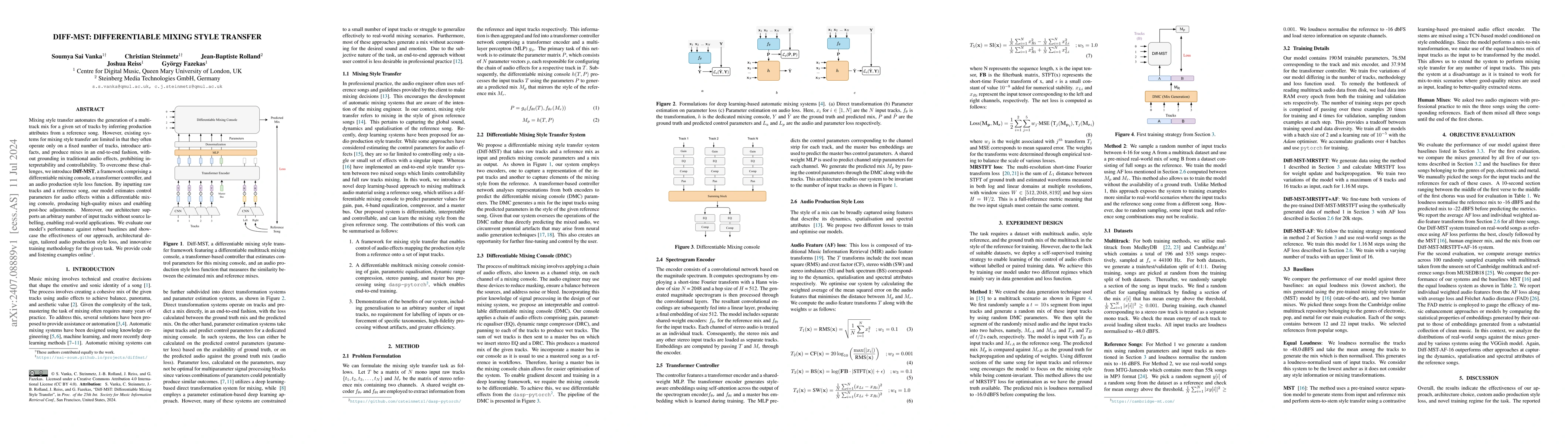Thumbnail for Diff-MST: Differentiable Mixing Style Transfer