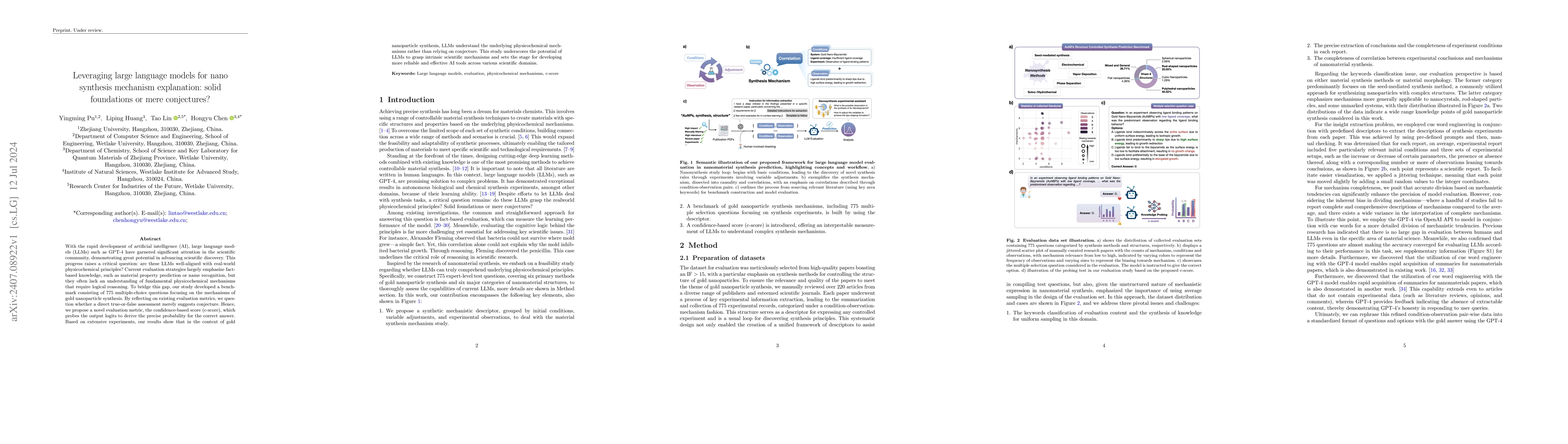 Thumbnail for Leveraging large language models for nano synthesis mechanism
  explanation: solid foundations or mere conjectures?