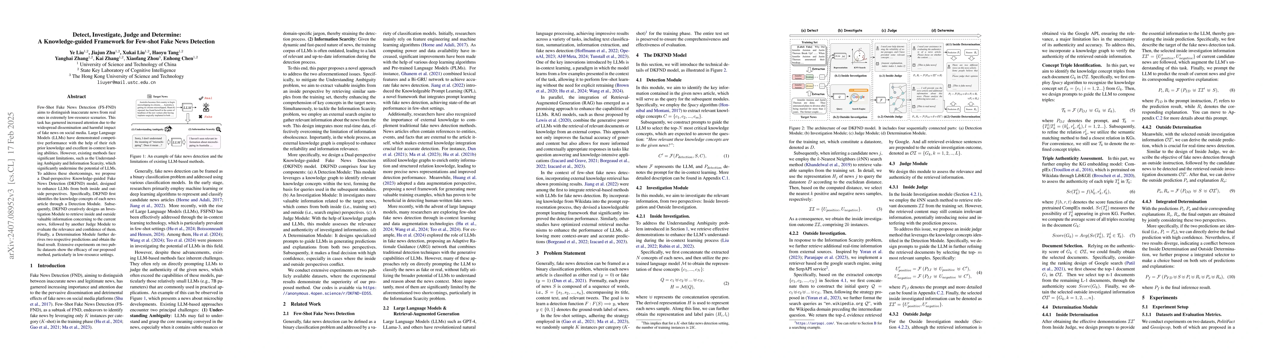 Thumbnail for Detect, Investigate, Judge and Determine: A Novel LLM-based Framework
  for Few-shot Fake News Detection