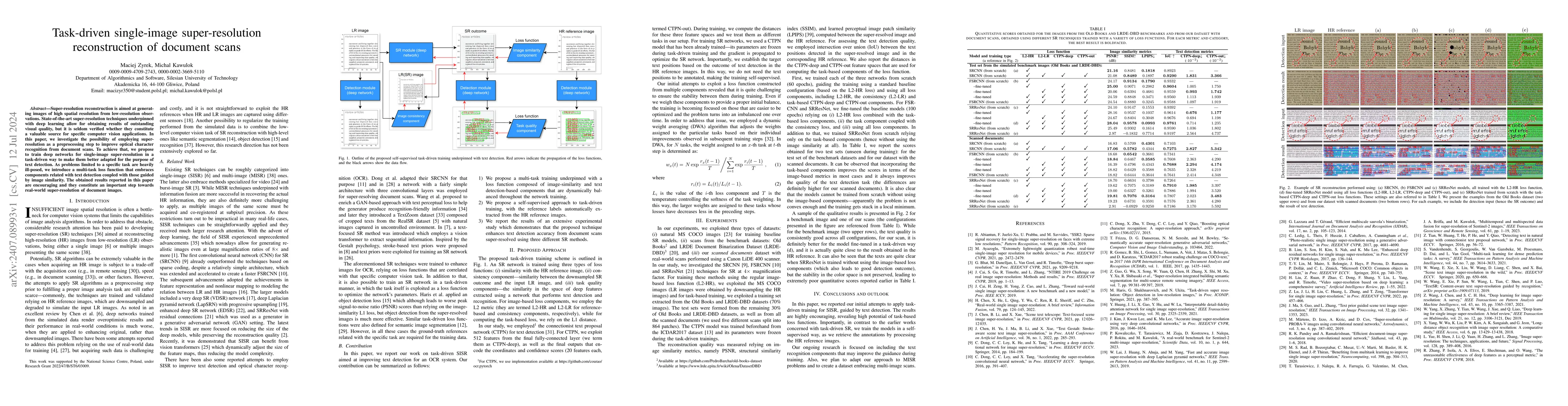 Thumbnail for Task-driven single-image super-resolution reconstruction of document
  scans