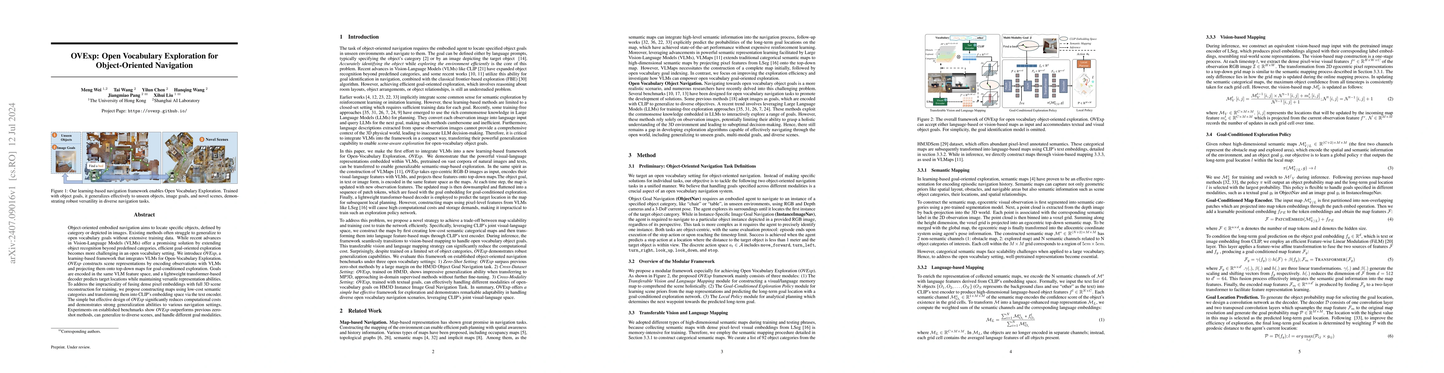Thumbnail for Open-Vocabulary Object-Goal Navigation by Generalizing Semantic Mapping with Dense CLIP