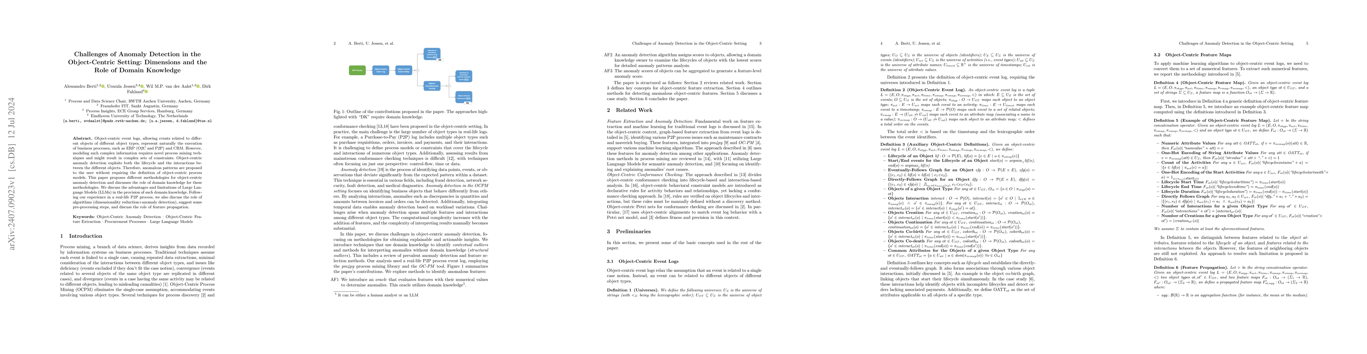 Thumbnail for Challenges of Anomaly Detection in the Object-Centric Setting:
  Dimensions and the Role of Domain Knowledge