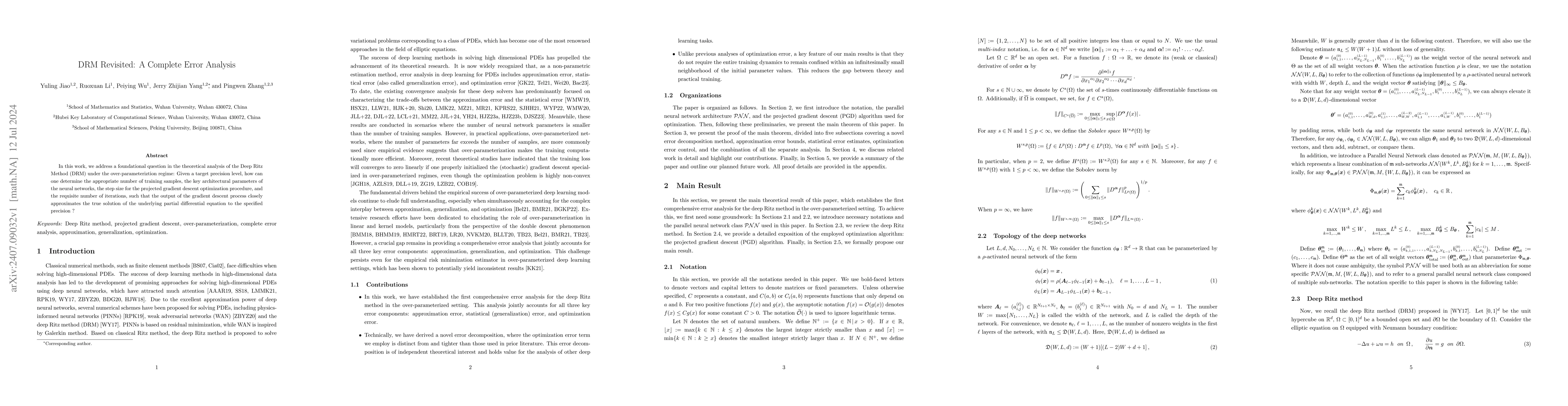 Thumbnail for DRM Revisited: A Complete Error Analysis