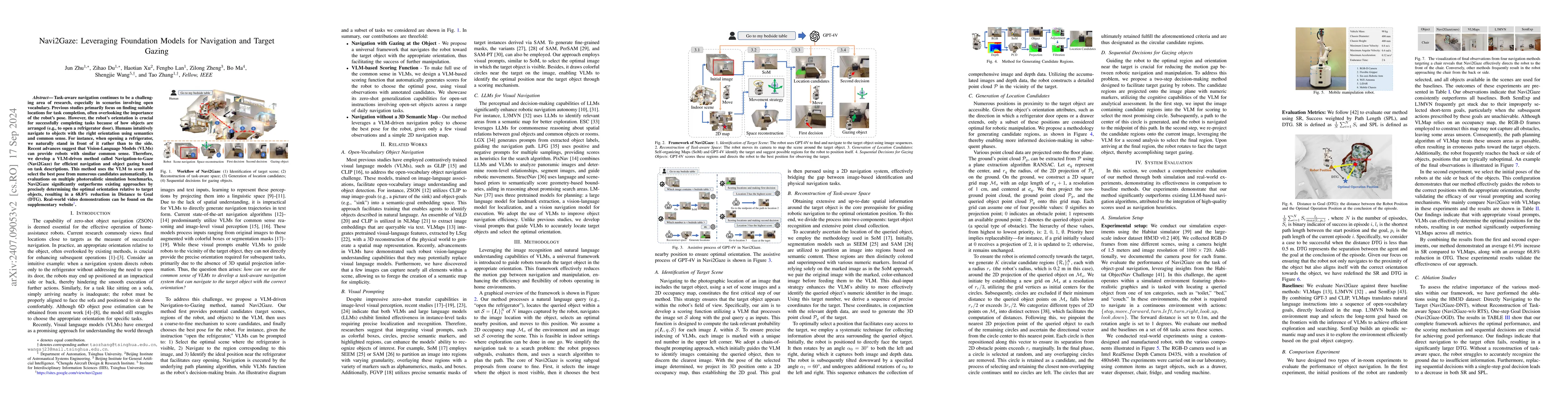 Thumbnail for Navi2Gaze: Leveraging Foundation Models for Navigation and Target Gazing