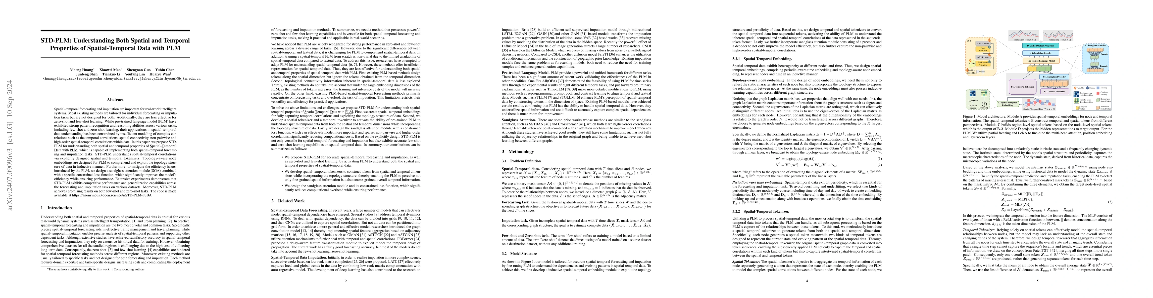 Thumbnail for STD-LLM: Understanding Both Spatial and Temporal Properties of
  Spatial-Temporal Data with LLMs