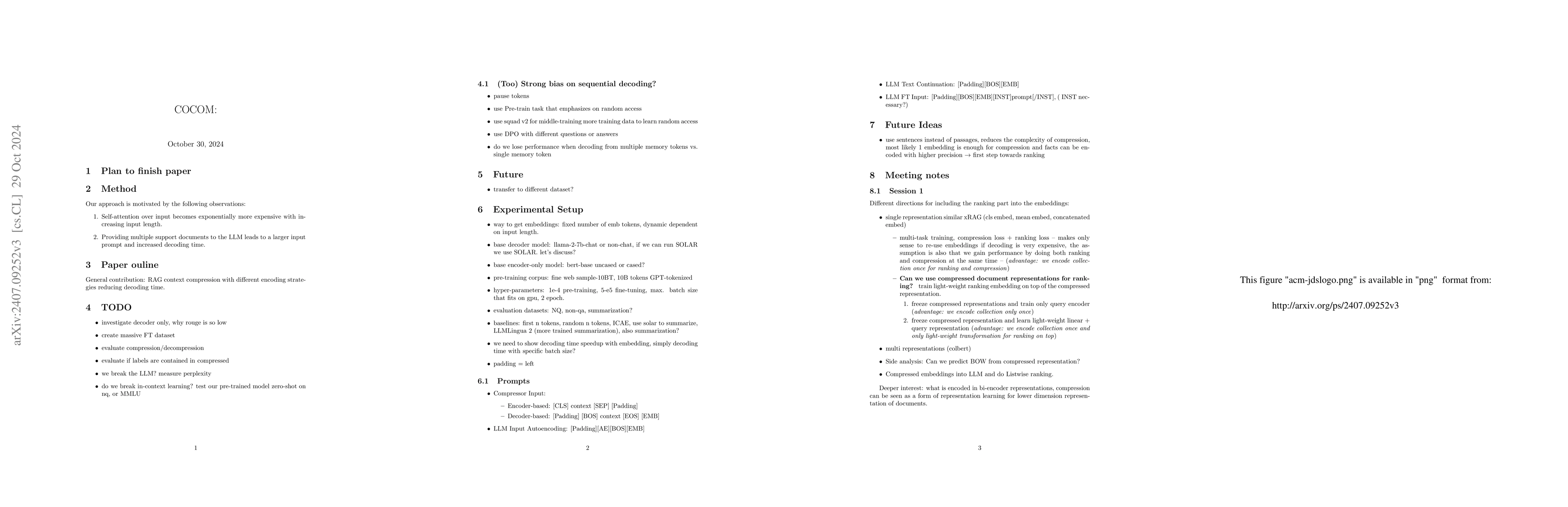 Thumbnail for Context Embeddings for Efficient Answer Generation in RAG