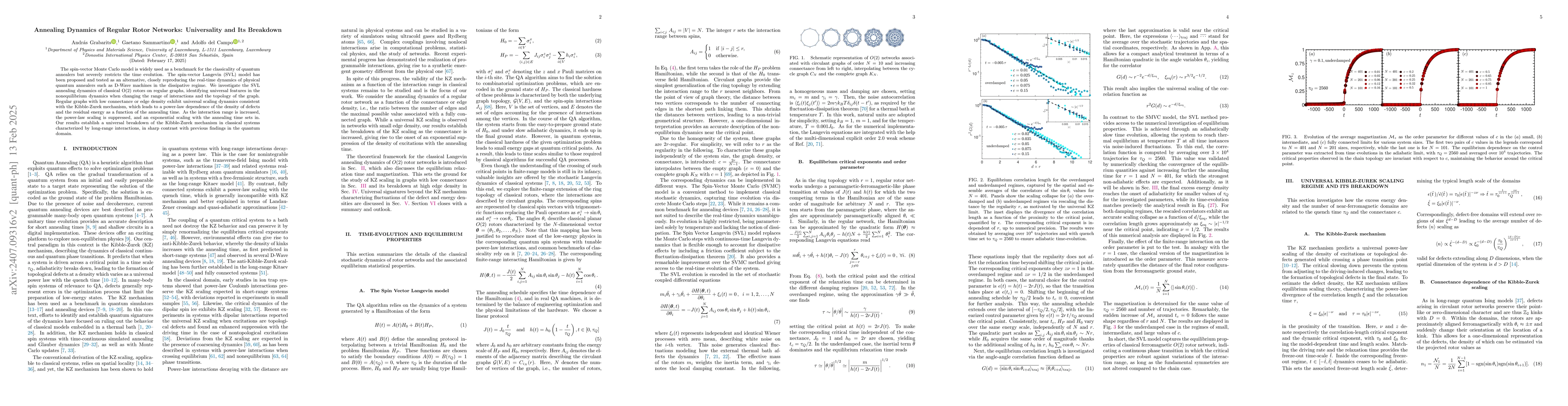 Thumbnail for Annealing Dynamics of Regular Rotor Networks: Universality and Its
  Breakdown