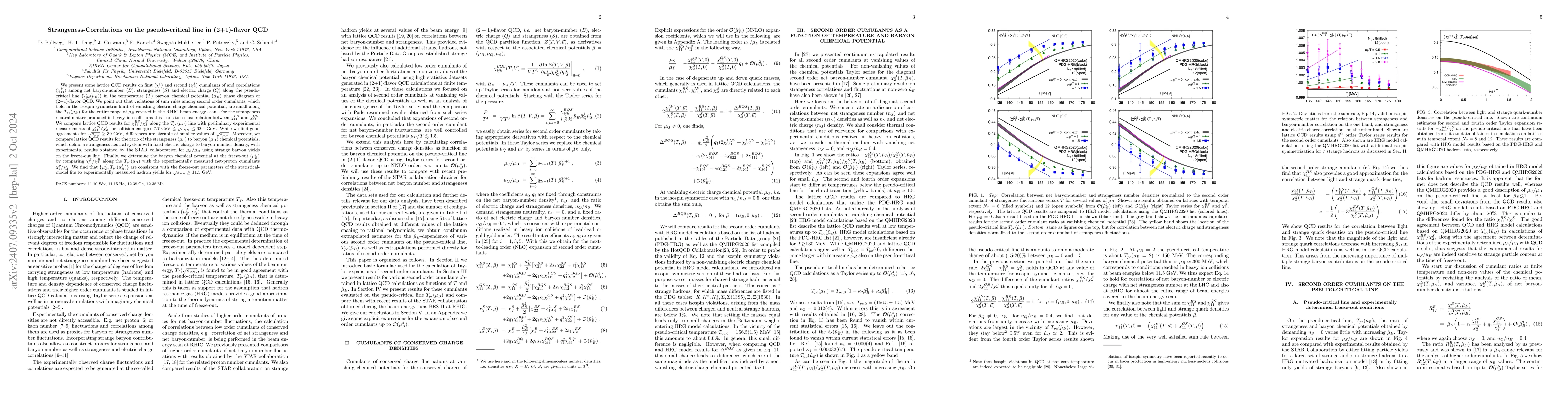 Thumbnail for Strangeness-Correlations on the pseudo-critical line in (2+1)-flavor QCD