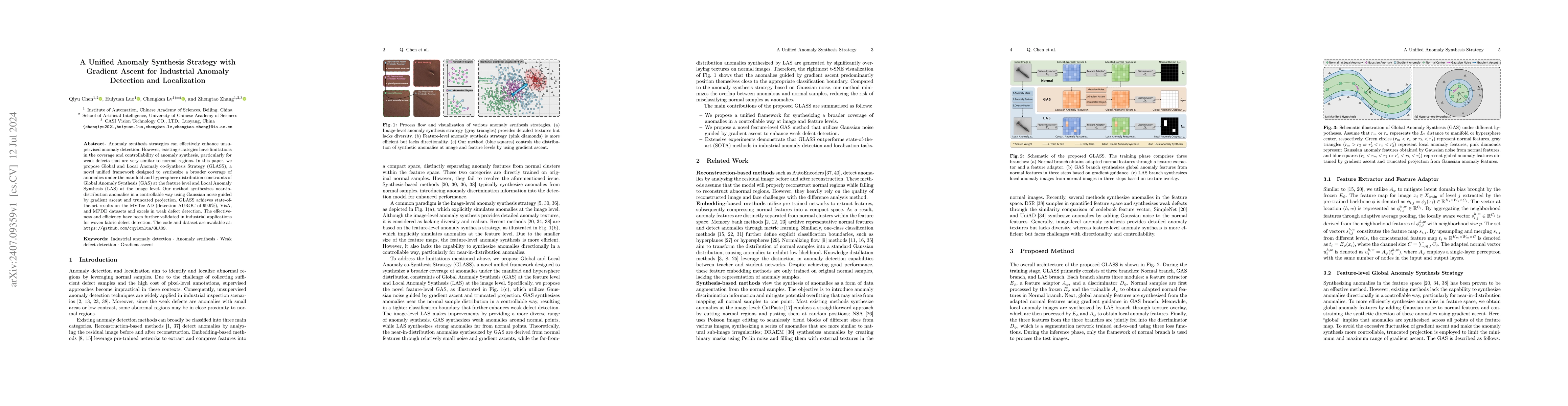 Thumbnail for A Unified Anomaly Synthesis Strategy with Gradient Ascent for Industrial
  Anomaly Detection and Localization
