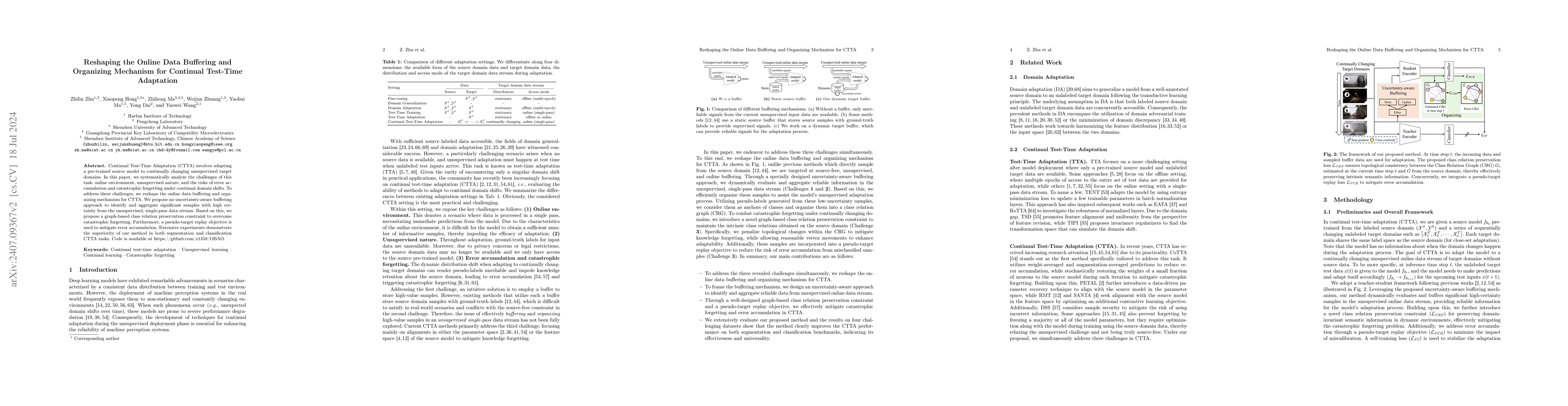 Thumbnail for Reshaping the Online Data Buffering and Organizing Mechanism for
  Continual Test-Time Adaptation