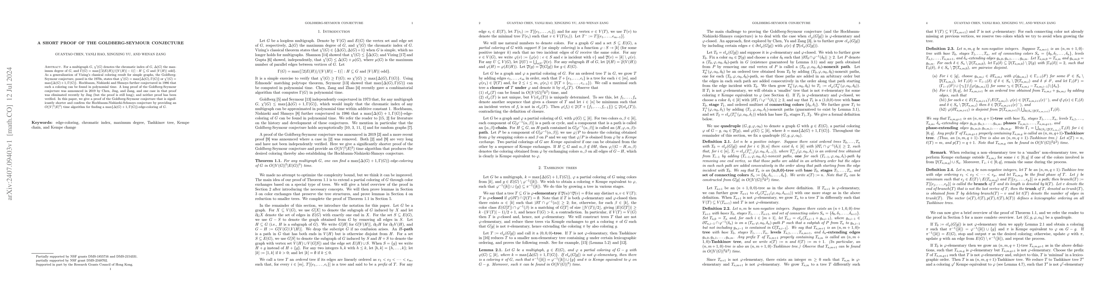 Thumbnail for A short proof of the Goldberg-Seymour conjecture