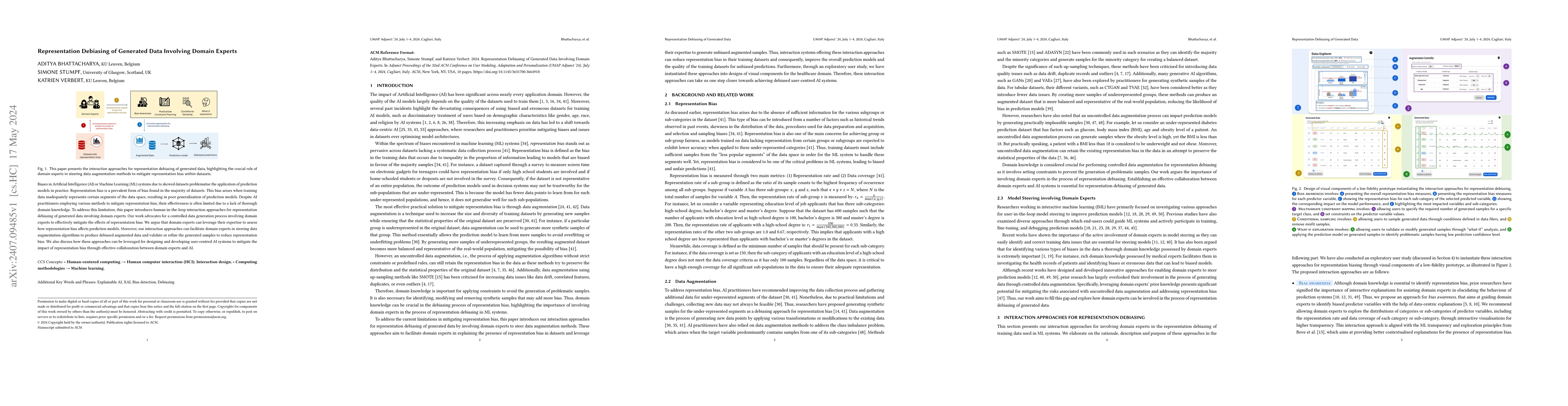 Thumbnail for Representation Debiasing of Generated Data Involving Domain Experts